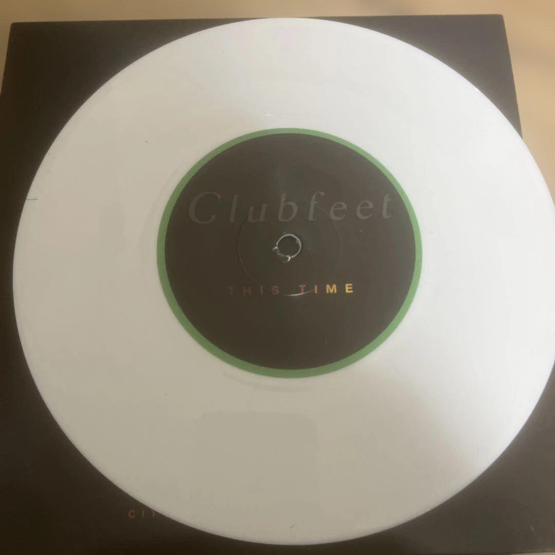 Clubfeet - City Of Light / This Time 7" White Vinyl Indie Synth Pop Australia