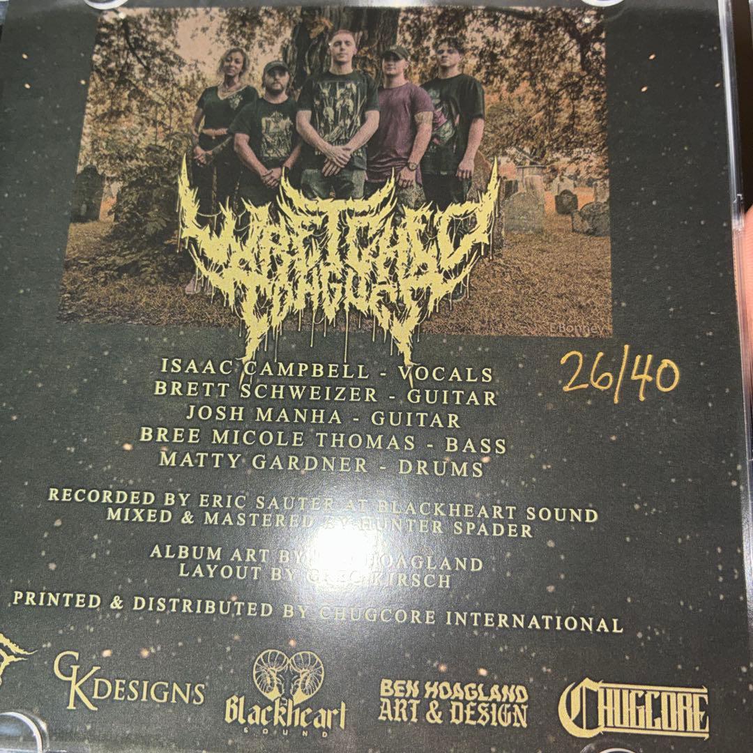 Wretched Tongues / Death Eater Deathcore CD Limited 26/40 Used | Japansoundstore