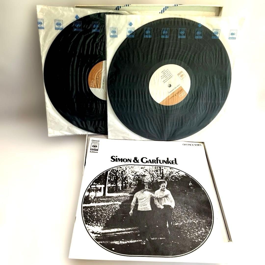 Simon & Garfunkel Gift Pack Series 2LP Japan Pressing CBS Vinyl Records