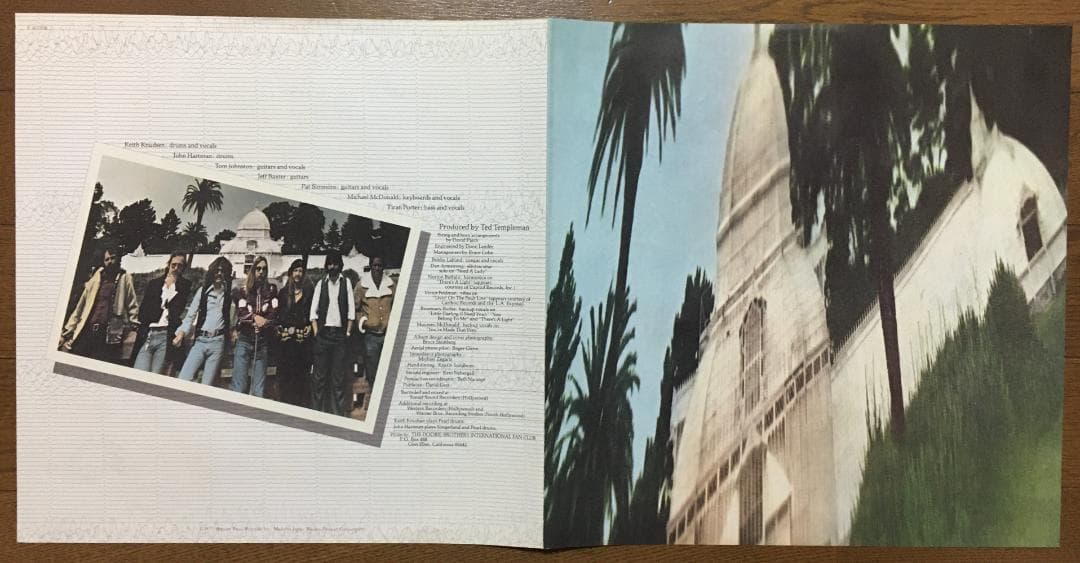 The Doobie Brothers - Livin' On The Fault Line - Japan LP Vinyl Record w/ Obi