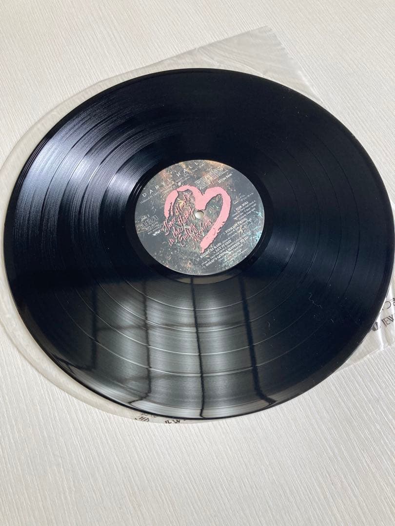 Daryl Hall Three Hearts in the Happy Ending Machine LP Japan Pressing w/ Obi