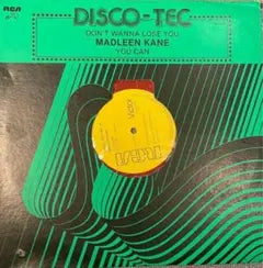 Madleen Kane - Don't Wanna Lose You / You Can 7" Vinyl Record Japan Disco-Tec
