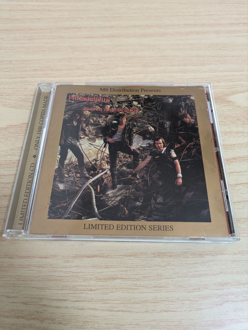 Philadelphia - Search and Destroy CD, Limited Edition, M8 Distribution, Rare