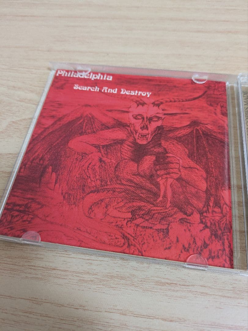 Philadelphia - Search and Destroy CD, Limited Edition, M8 Distribution, Rare