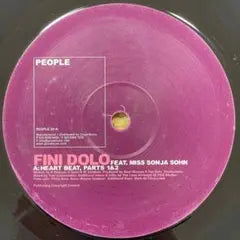 Fini Dolo Feat. Miss Sonja Sohn - Heart Beat - 12" Vinyl Single People Records