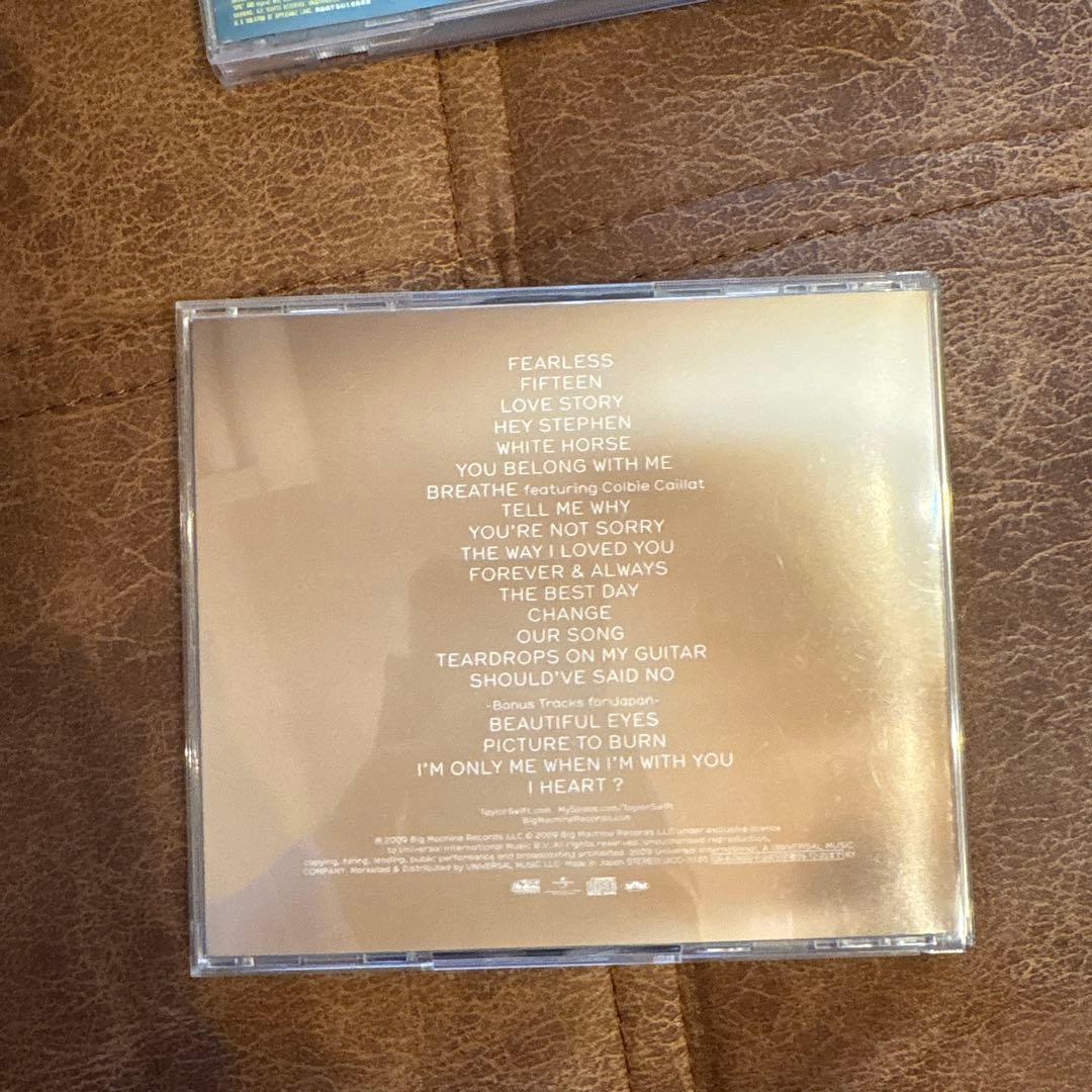 Taylor Swift Fearless CD Japan Press with Exclusive Bonus Tracks 2009