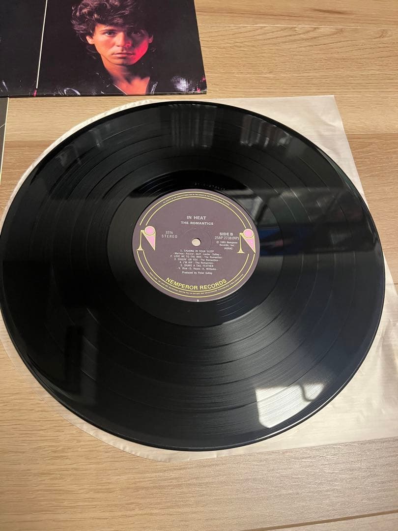 The Romantics - In Heat LP 1983 Japan Pressing Vinyl Album w/ Obi Strip