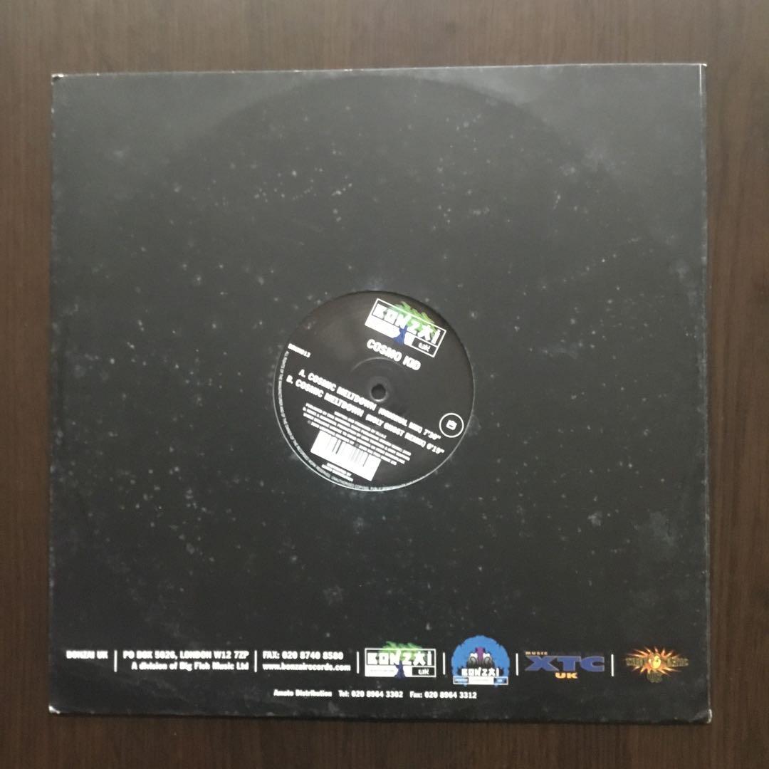 Cosmo Kid Cosmic Meltdown LP Record, Used, Side A Original Mix, Side B Remix | Japansoundstore