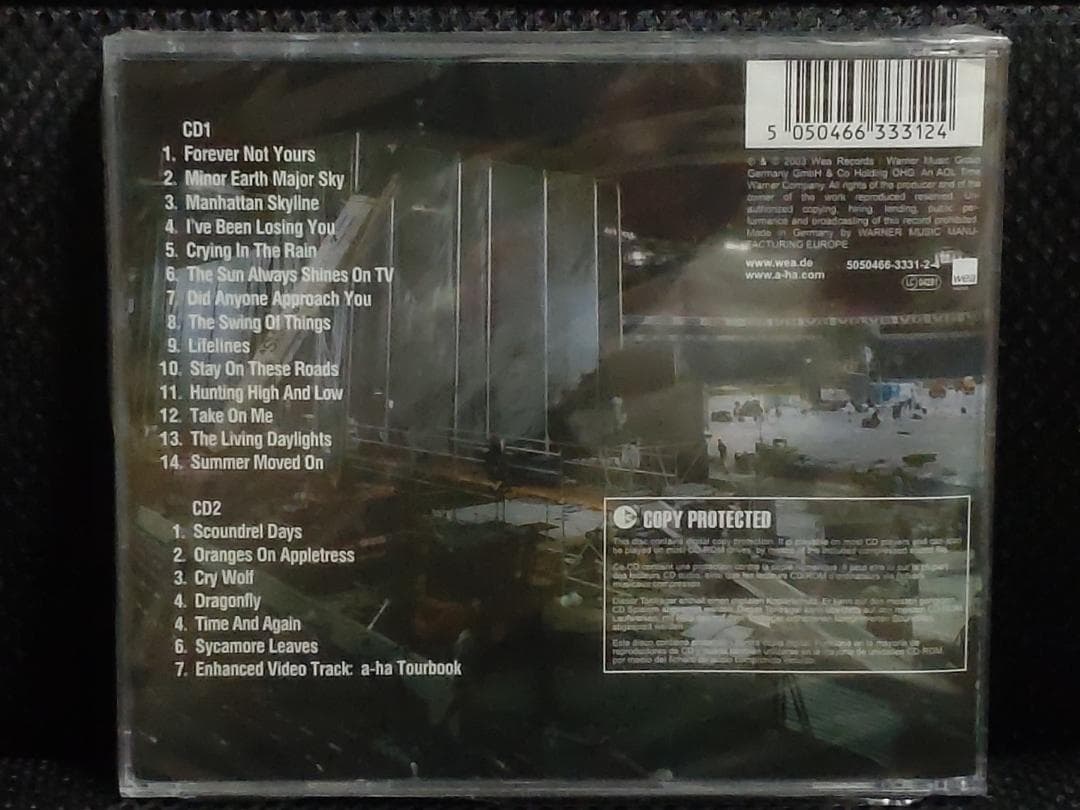 a-ha How Can I Sleep With Your Voice In My Head 2CD Live Album Import