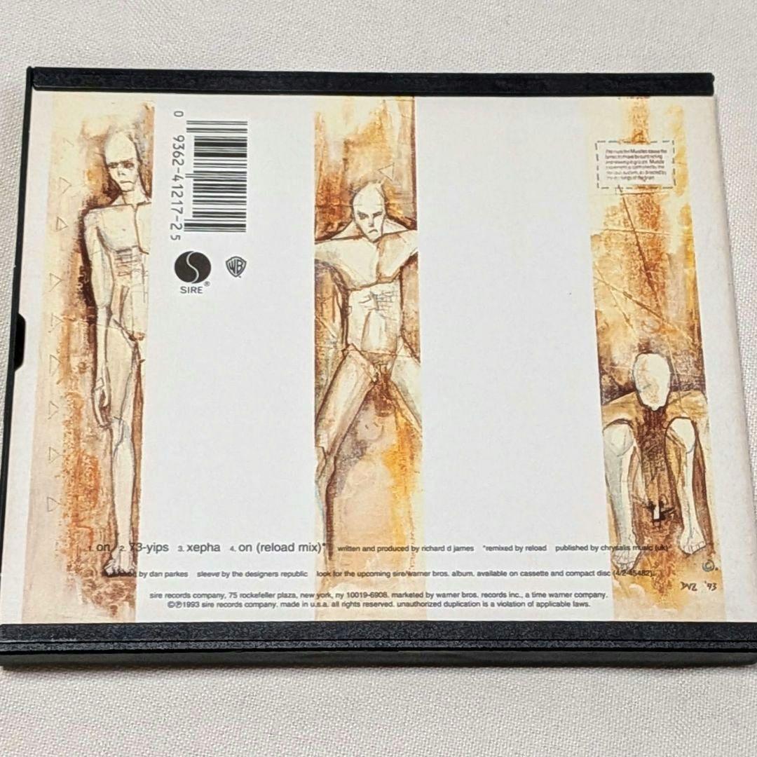Aphex Twin - On CD Maxi-Single (1993) US Press with Special Plastic Sleeve