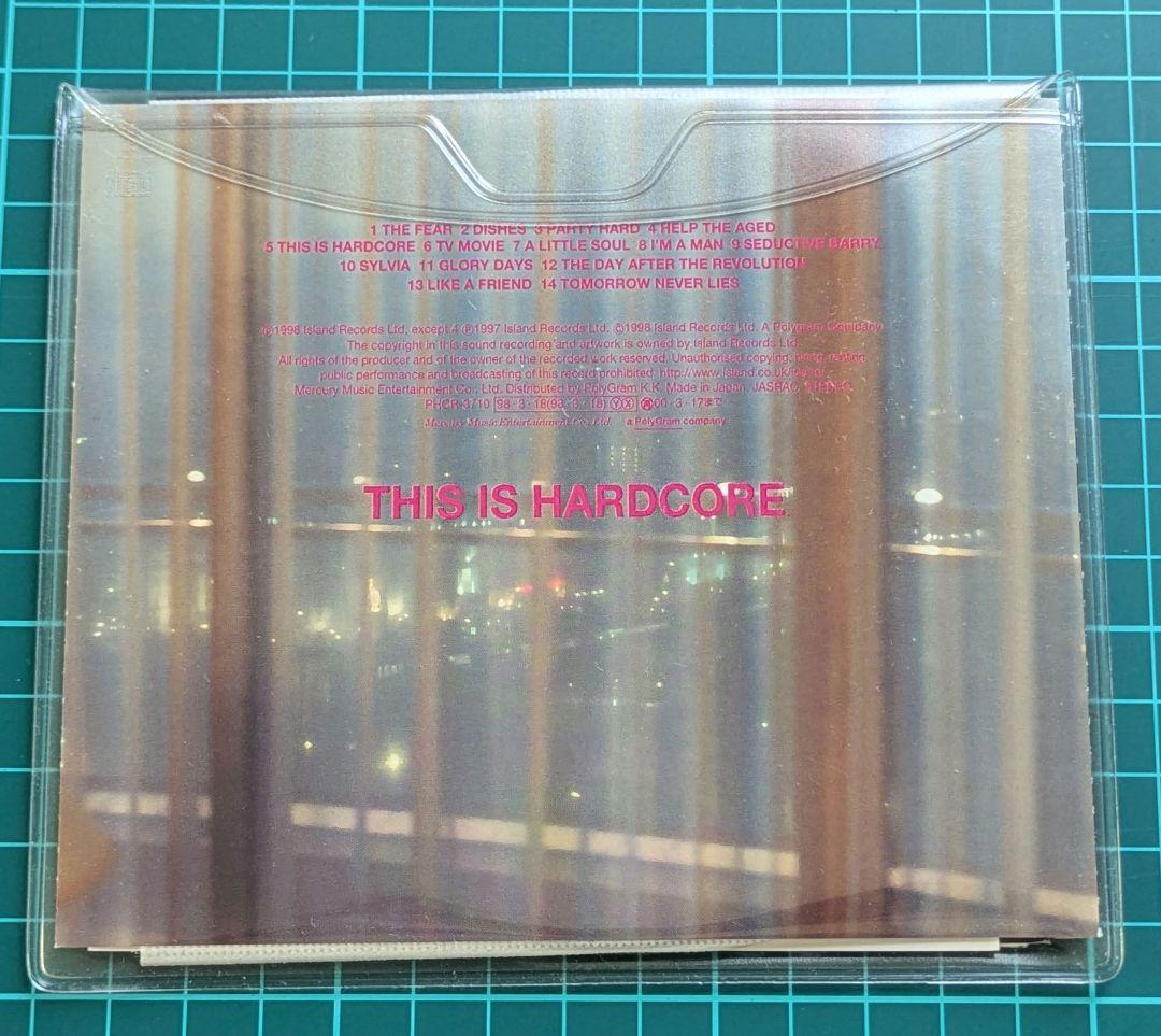 Pulp This Is Hardcore Japan Press CD with OBI Limited Edition 1998 Britpop
