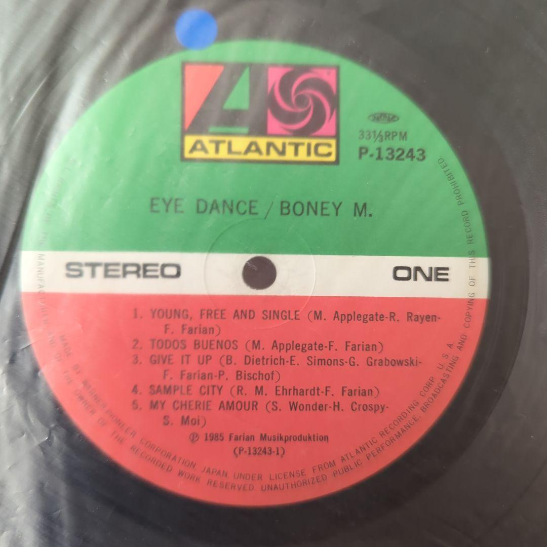Boney M. Eye Dance Japan LP Vinyl Record with Obi Strip P-13243