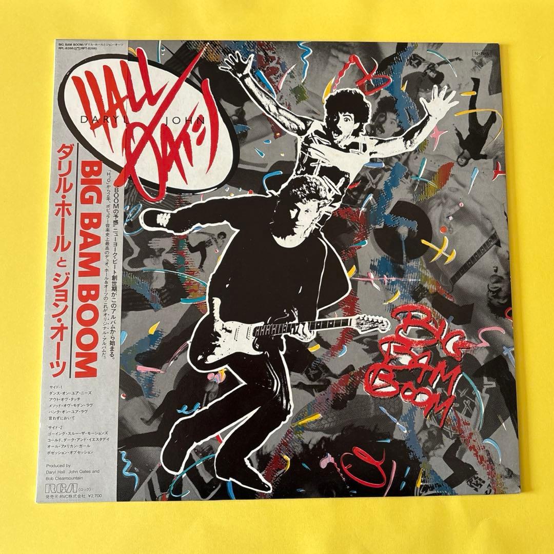 Daryl Hall & John Oates - Big Bam Boom - Vinyl LP Japan 1984 With Obi