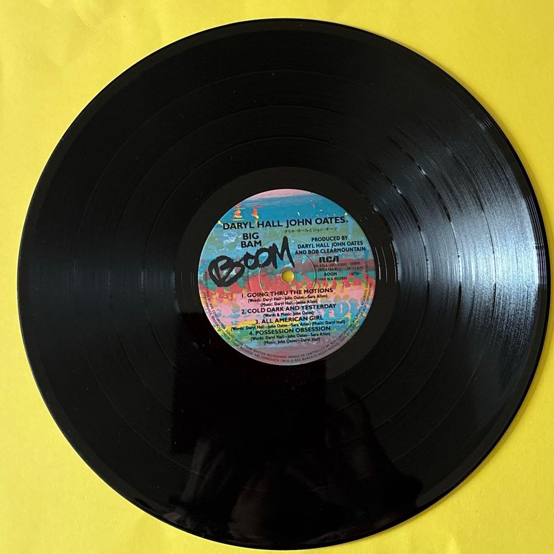 Daryl Hall & John Oates - Big Bam Boom - Vinyl LP Japan 1984 With Obi