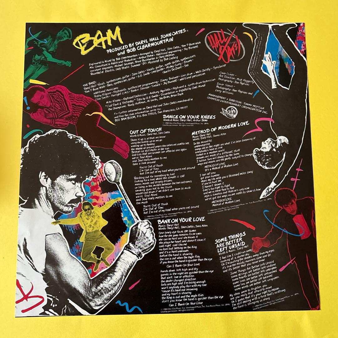 Daryl Hall & John Oates - Big Bam Boom - Vinyl LP Japan 1984 With Obi