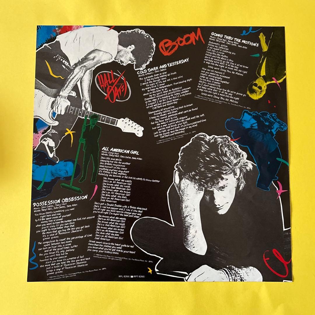 Daryl Hall & John Oates - Big Bam Boom - Vinyl LP Japan 1984 With Obi