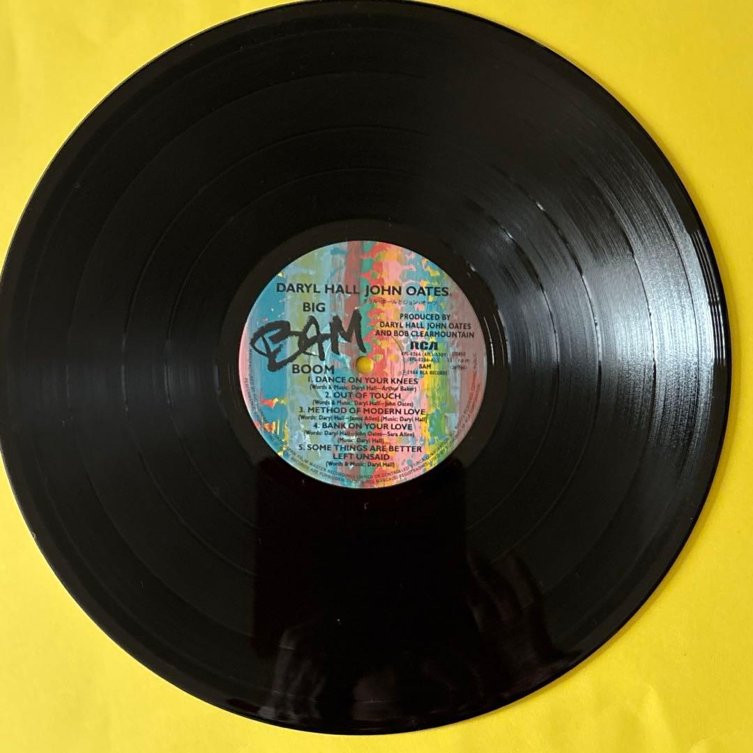 Daryl Hall & John Oates - Big Bam Boom - Vinyl LP Japan 1984 With Obi