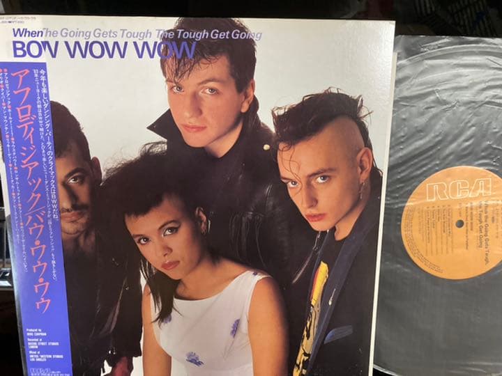 Bow Wow Wow - When The Going Gets Tough The Tough Get Going Vinyl LP Japan Obi