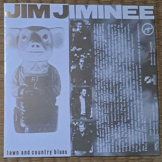 Jim Jiminee Town & Country Blues EP Vinyl Record Used Clean Sound Demo | Japansoundstore