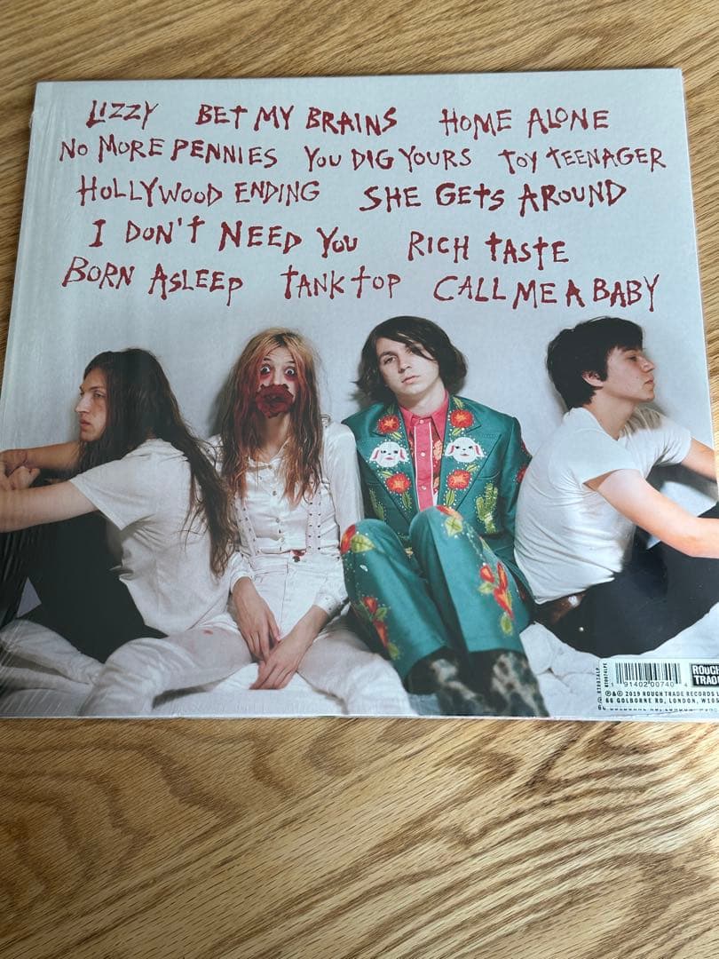 Starcrawler - Devour You LP Blood Red Marbled Vinyl Scratch & Sniff Jacket
