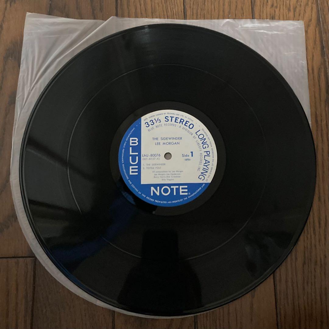 Lee Morgan - The Sidewinder LP Japan Toshiba-EMI LNJ-80076 Jazz Vinyl w/ Obi