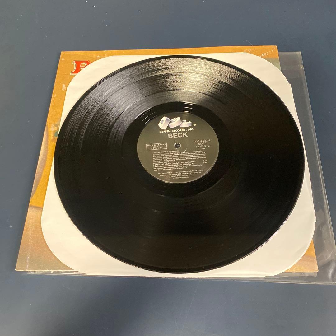 Beck - Devils Haircut 12" Vinyl EP, US Original 1996 Bong Load DGC