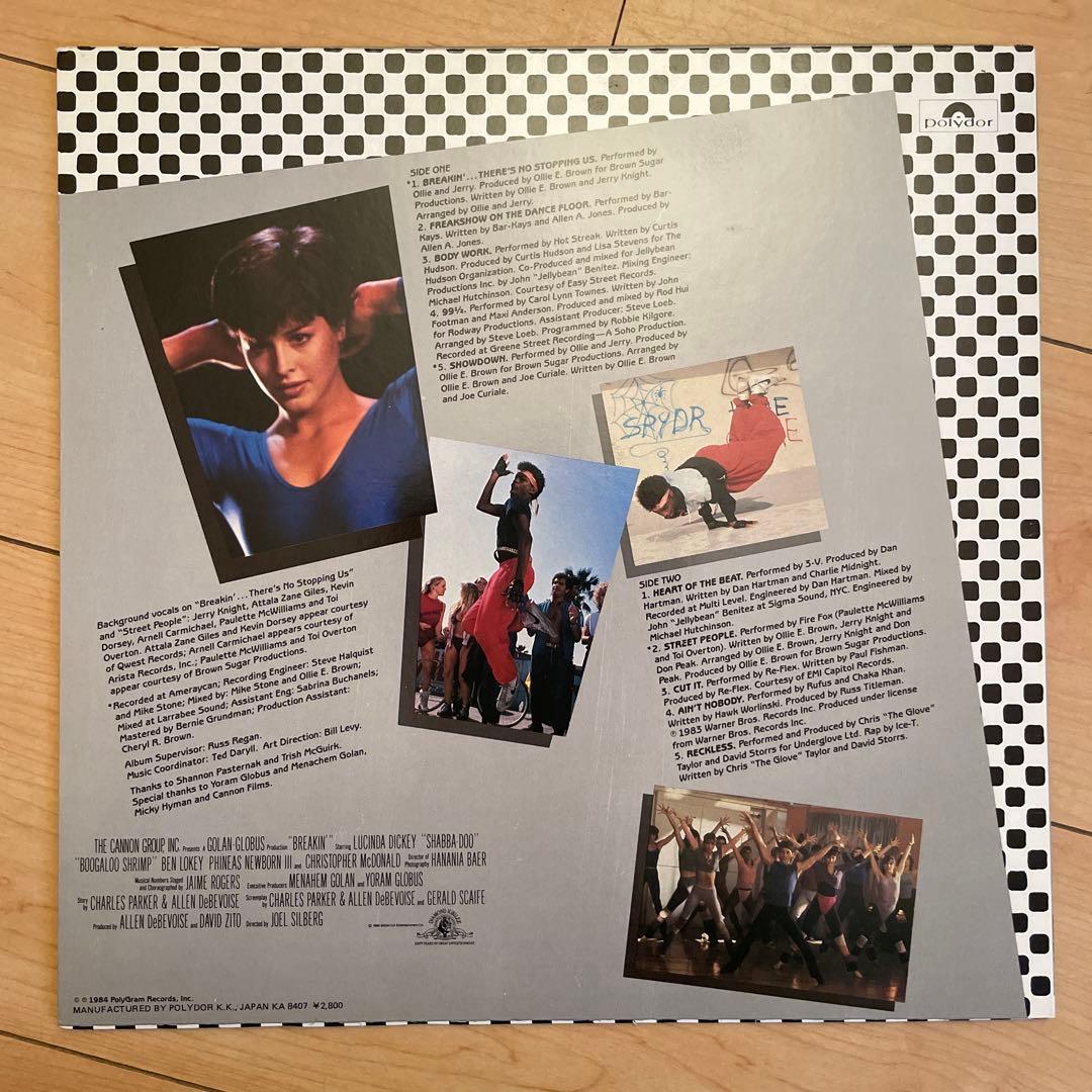 Breakin' Original Motion Picture Soundtrack Vinyl LP Japan 28MM 0370