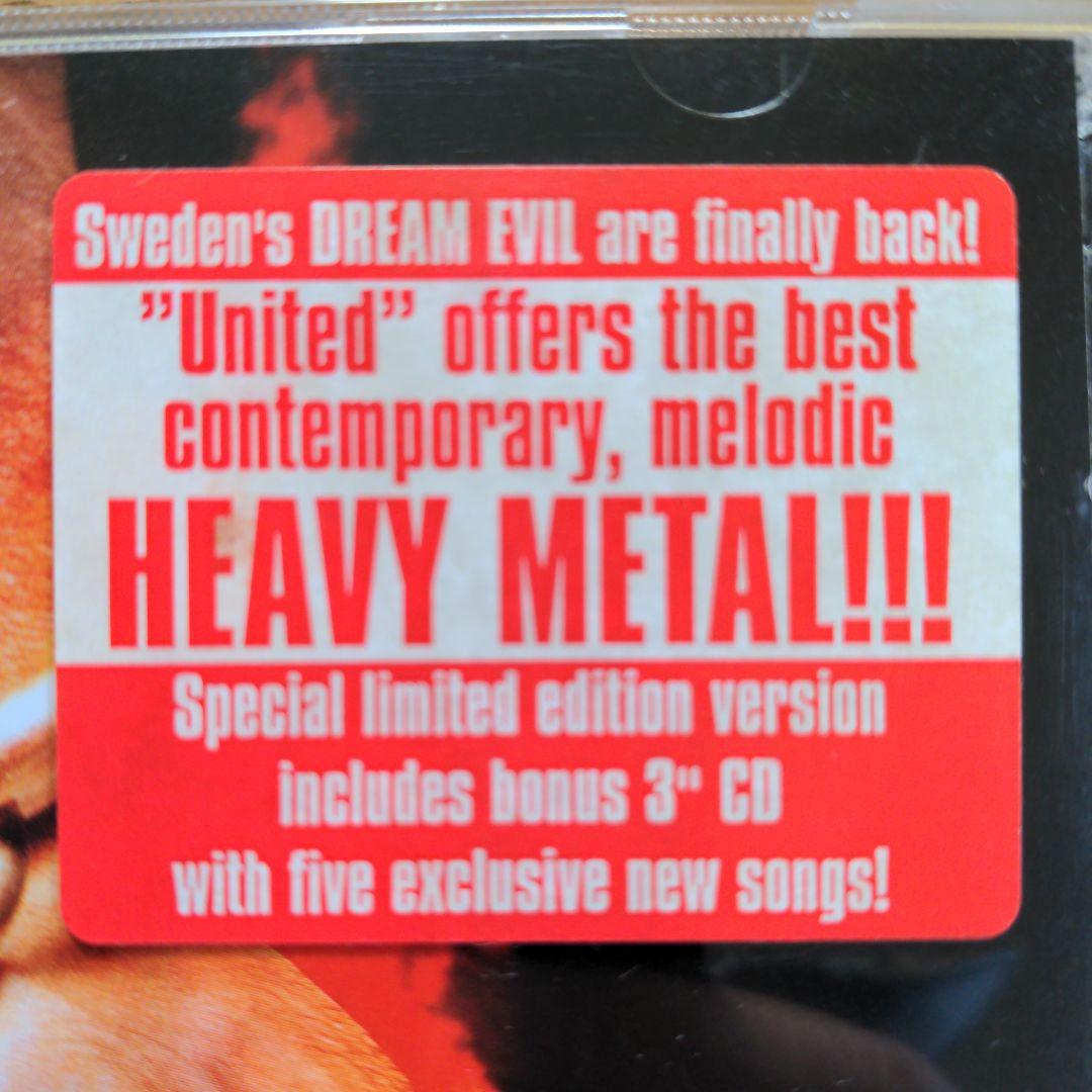 Dream Evil - United 2CD Limited Edition Import Bonus Disc Melodic Heavy Metal