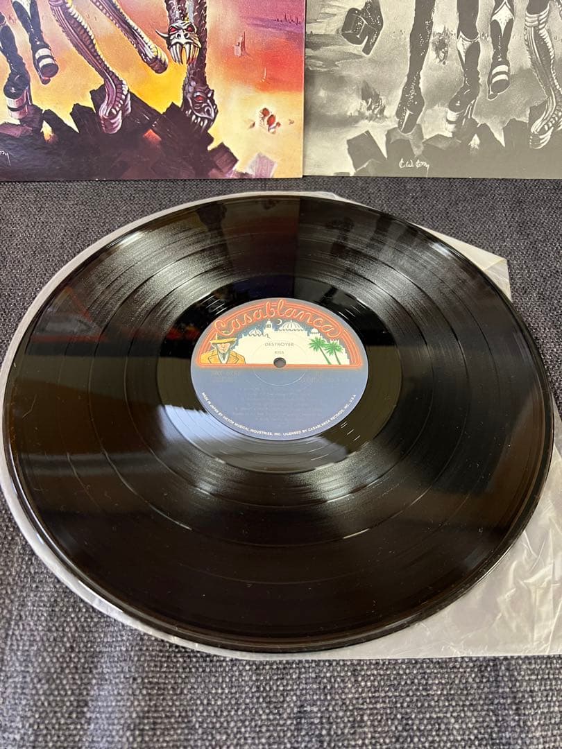 KISS Destroyer Japan LP SWX-6268 Obi Vinyl Record Hard Rock