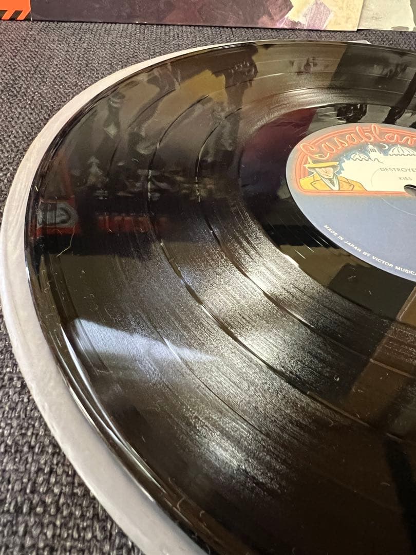KISS Destroyer Japan LP SWX-6268 Obi Vinyl Record Hard Rock
