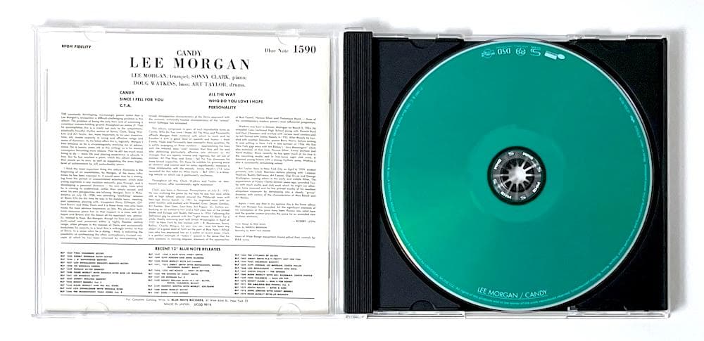 Lee Morgan Candy SACD SHM Limited Edition Out of Print Jazz CD Used | Japansoundstore