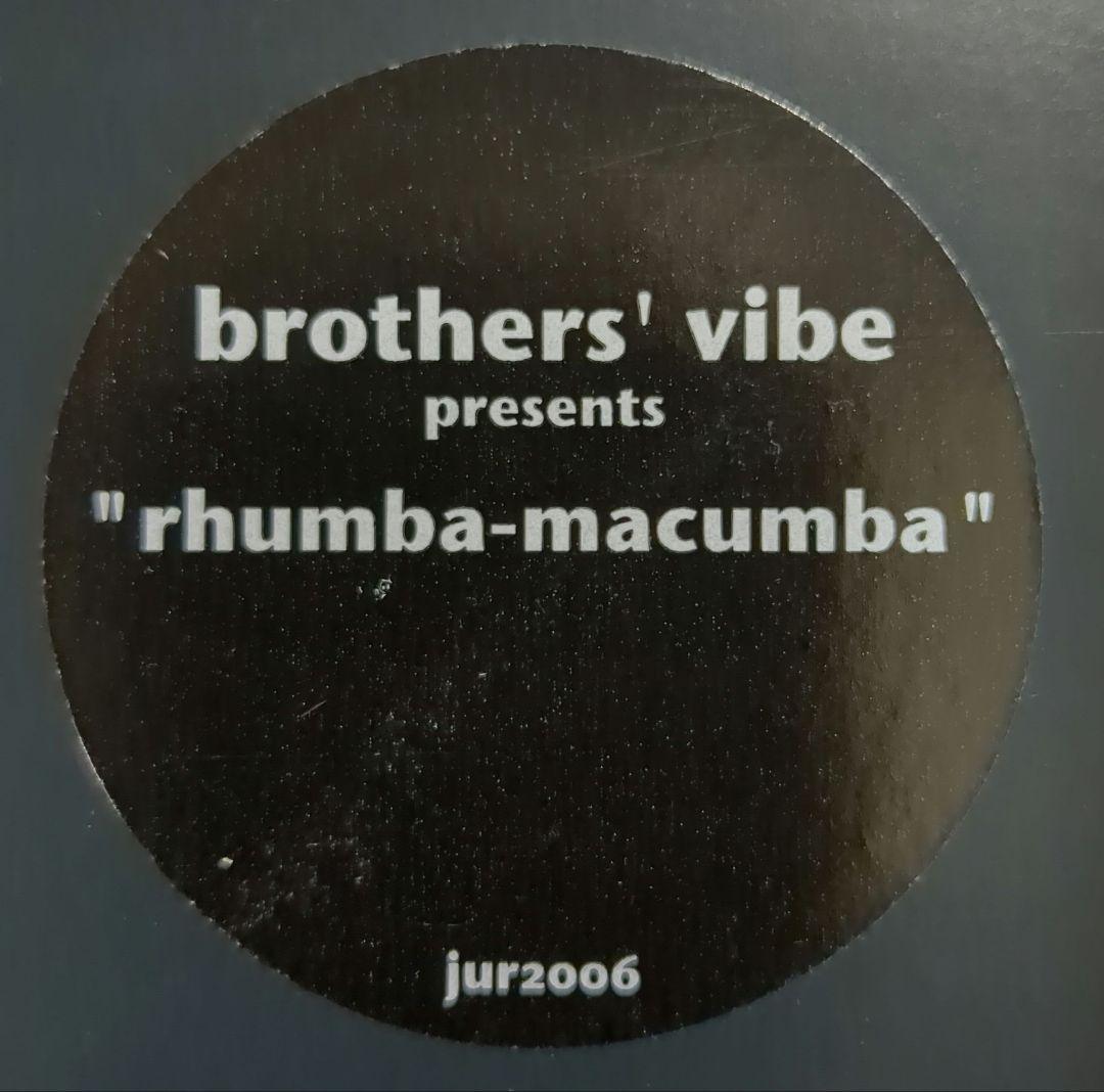 Brothers' Vibe - Rhumba Macumba 12" Vinyl Orange Color Pressing Jersey Undergrou