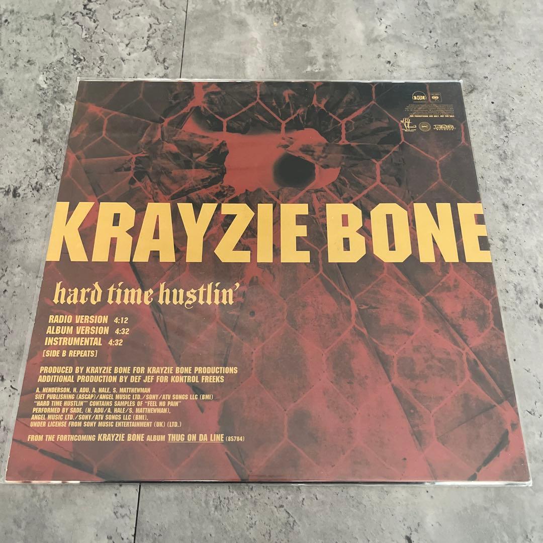 Krayzie Bone - Hard Time Hustlin' 12" Vinyl Single (2001) Loud Records Hip Hop