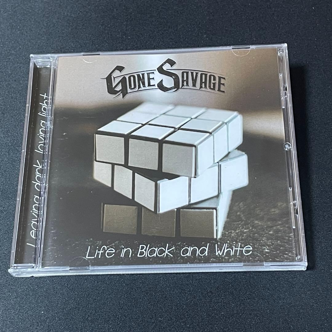 Gone Savage - Life in Black and White CD (2023) Limited Edition Hard Rock
