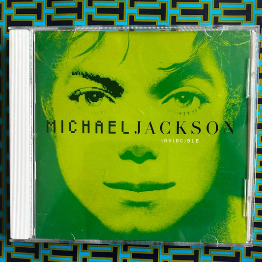 Michael Jackson Invincible CD Limited Edition Green Cover Japan 2001