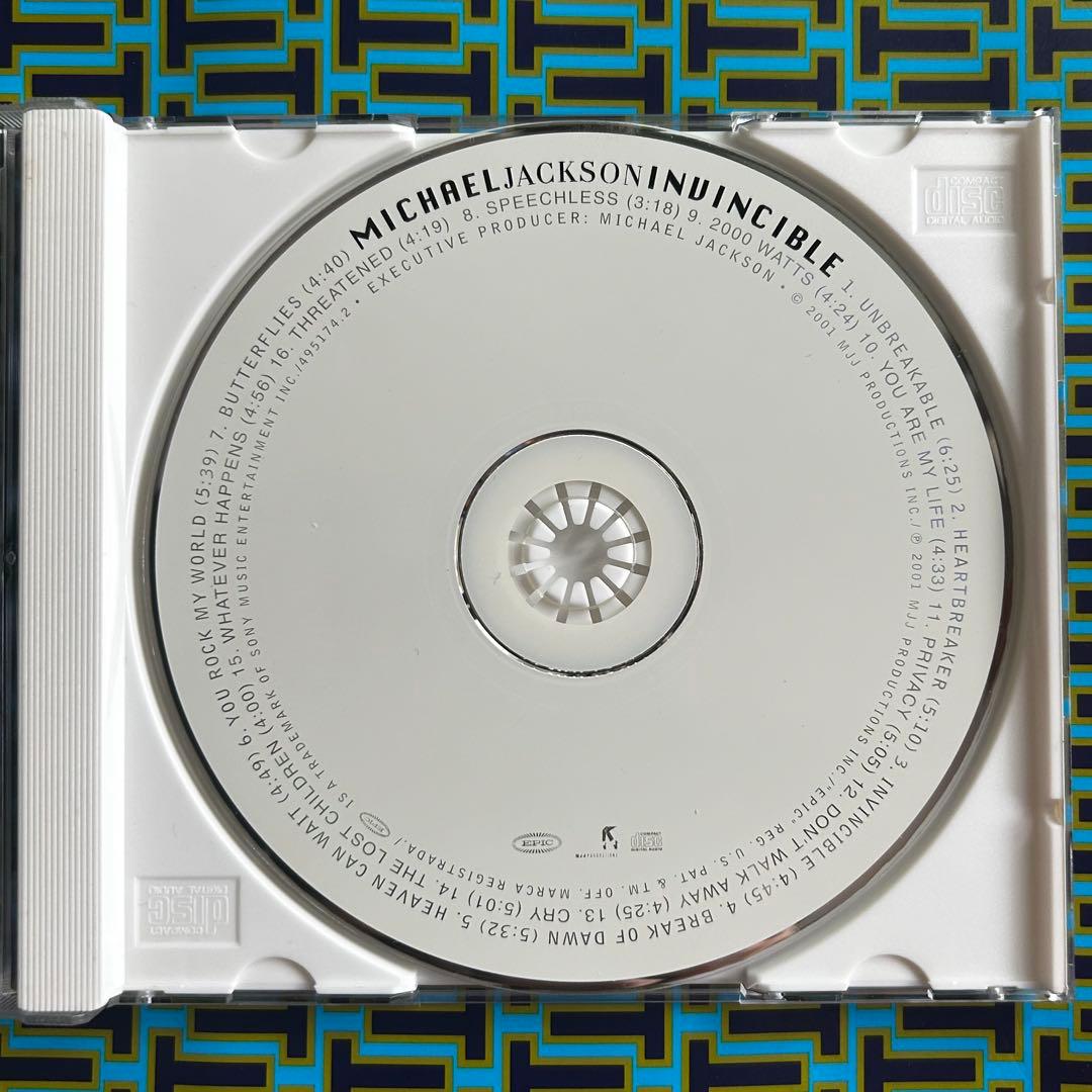 Michael Jackson Invincible CD Limited Edition Green Cover Japan 2001