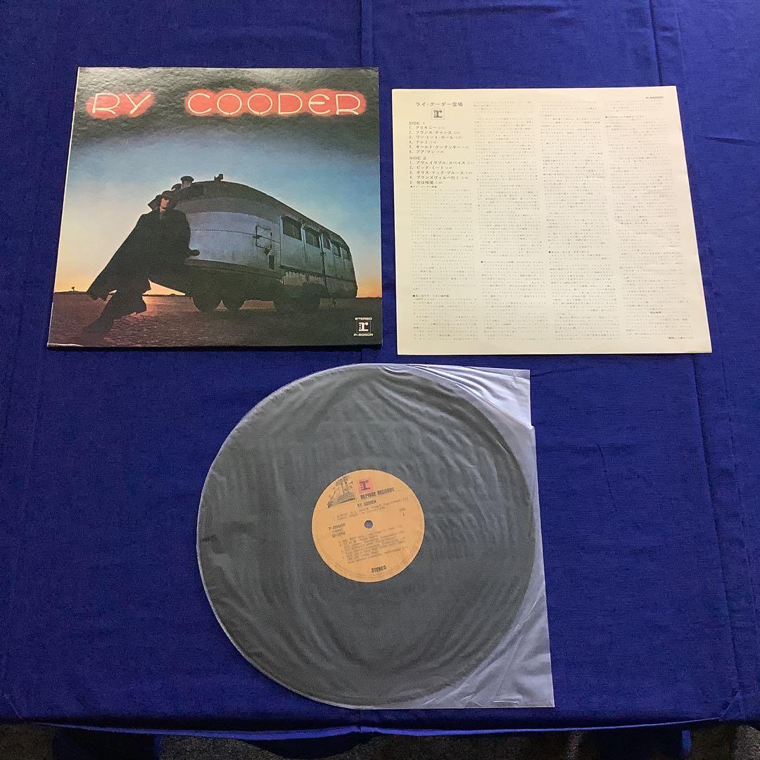 Ry Cooder - Ry Cooder Vinyl LP 1973 Japan Reissue Blues Rock w/ Insert