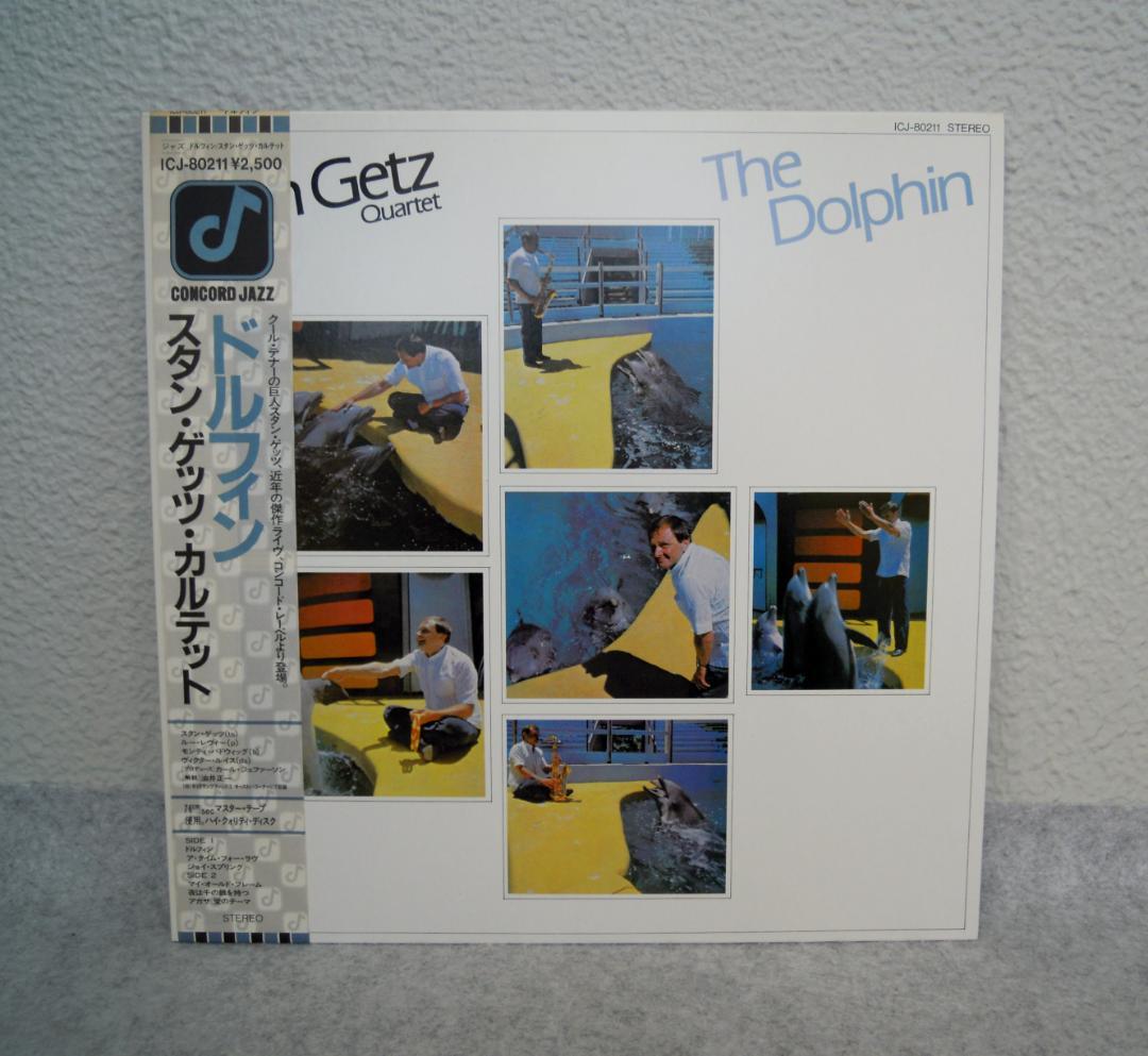 Stan Getz Quartet - The Dolphin LP Japan Pressing Concord Jazz ICJ-80211 Obi