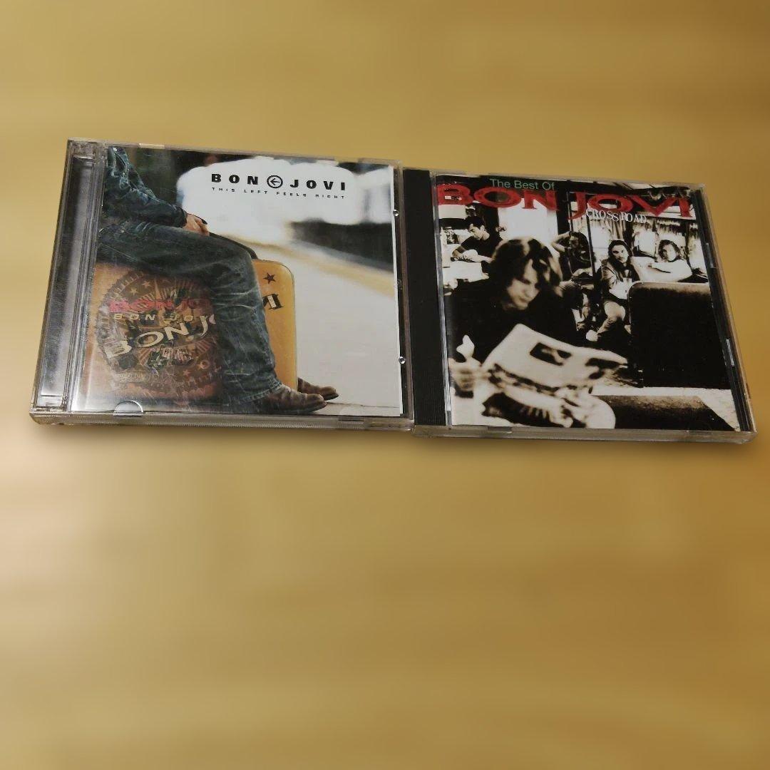 Bon Jovi - This Left Feels Right (CD+DVD) & Cross Road - 2x Japan Press CDs