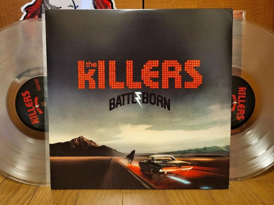 The Killers - Battle Born Vinyl 2LP Clear Colored Vinyl Record