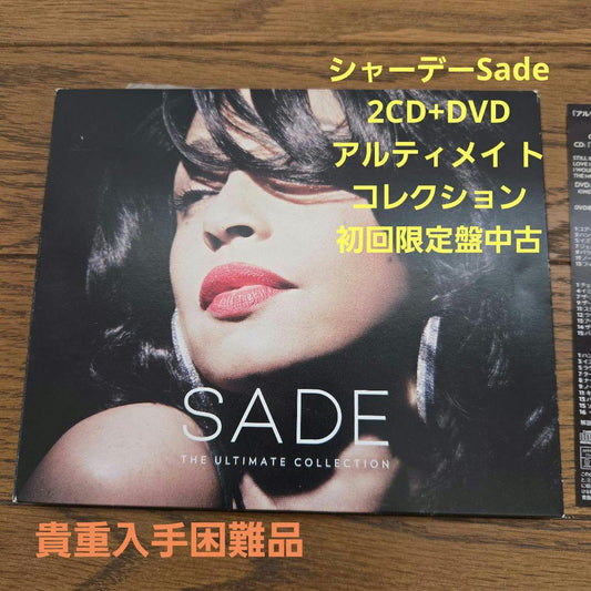 Sade THE ULTIMATE COLLECTION 2CD+DVD Limited Used | Japansoundstore