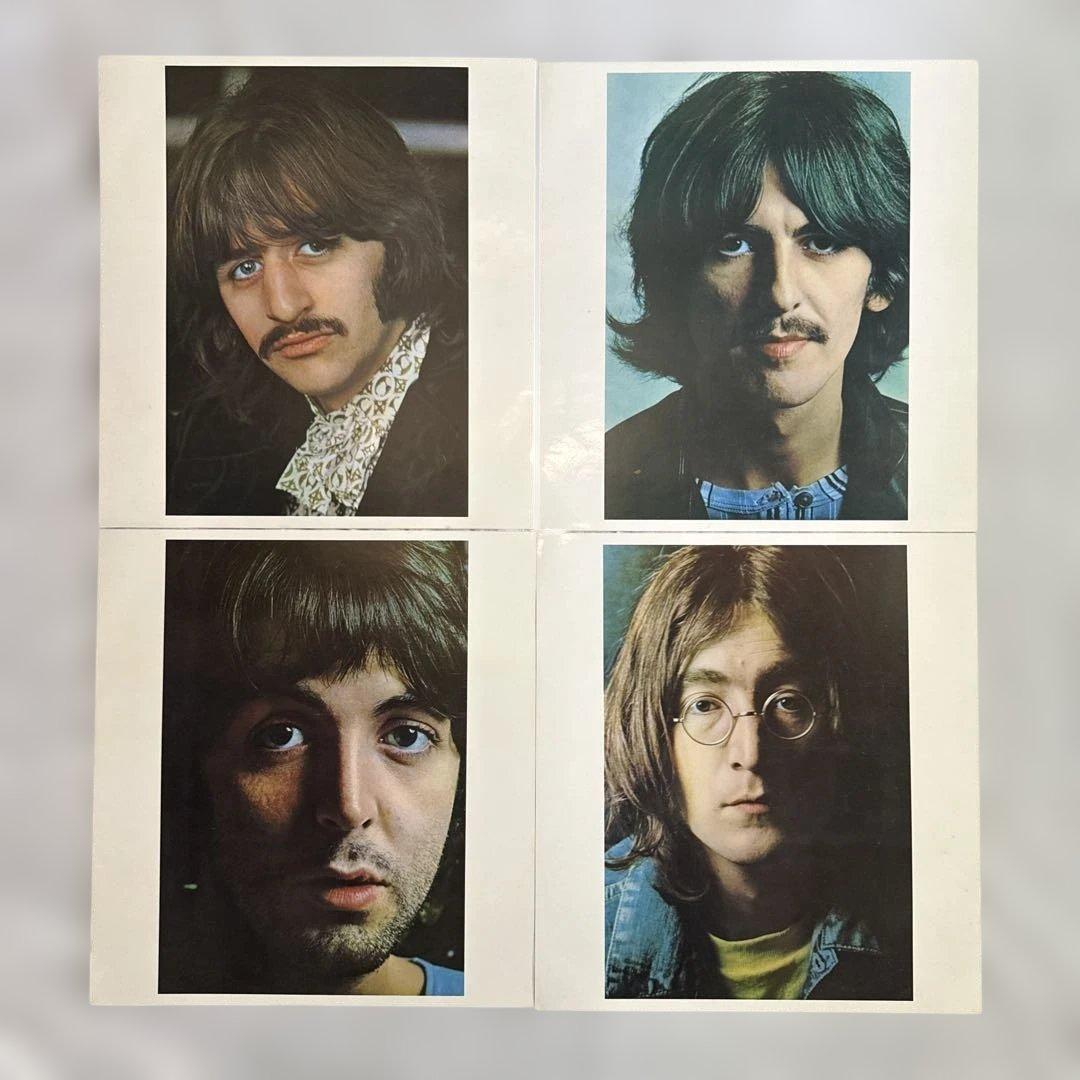 The Beatles White Album LP with Poster SWBO-101 Used VG+ | Japansoundstore