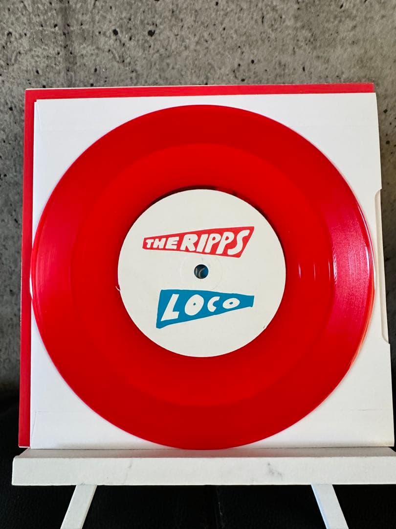 The Ripps - Loco / Too Much Too Young 7" Red Vinyl Single - UK Indie Rock