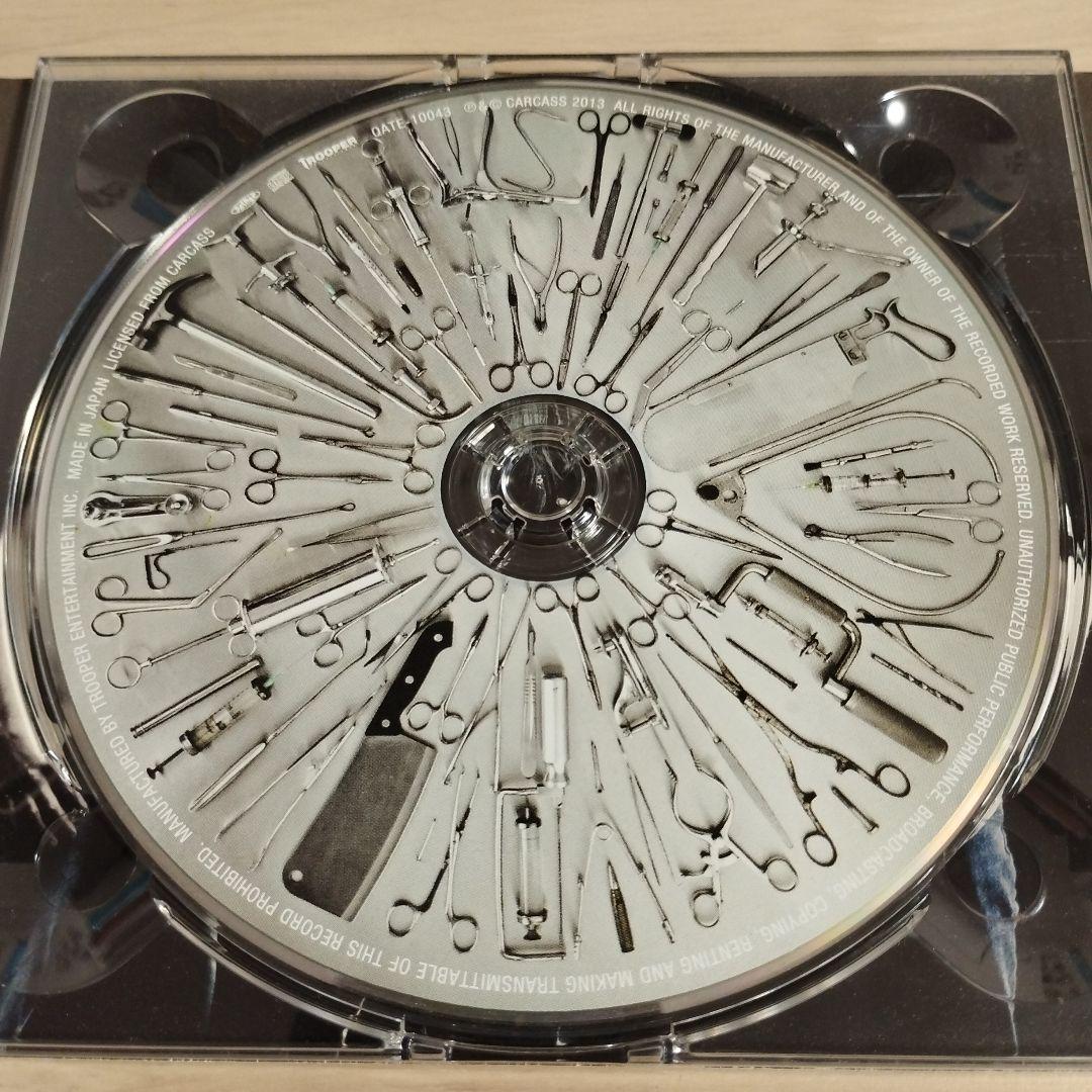 Carcass Surgical Steel CD Digipak Japan Press with OBI Limited Edition 2013