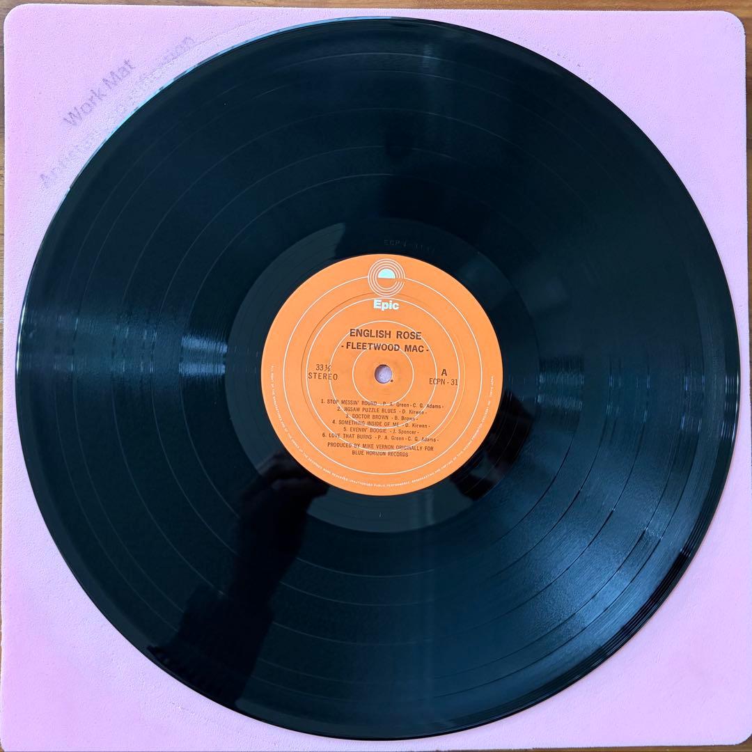 Fleetwood Mac - English Rose LP Japan Original Pressing ECPN-31 w/ Obi & Liner