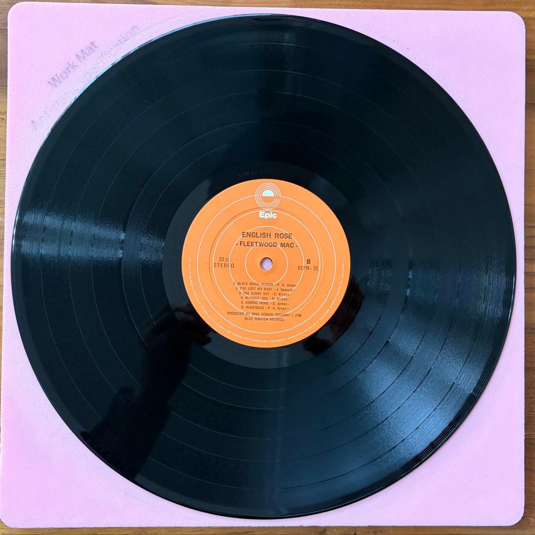 Fleetwood Mac - English Rose LP Japan Original Pressing ECPN-31 w/ Obi & Liner