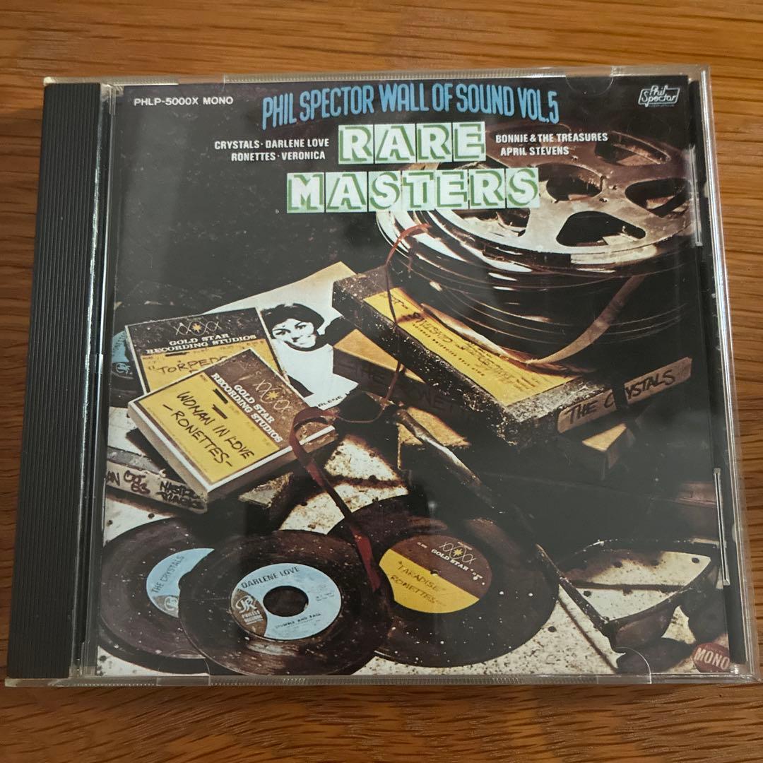Phil Spector Wall of Sound Vol.5 Rare Masters Japan CD with OBI Limited Ed