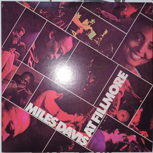 Miles Davis - At Fillmore 2LP Japan 1981 Jazz Rock Fusion Vinyl Record