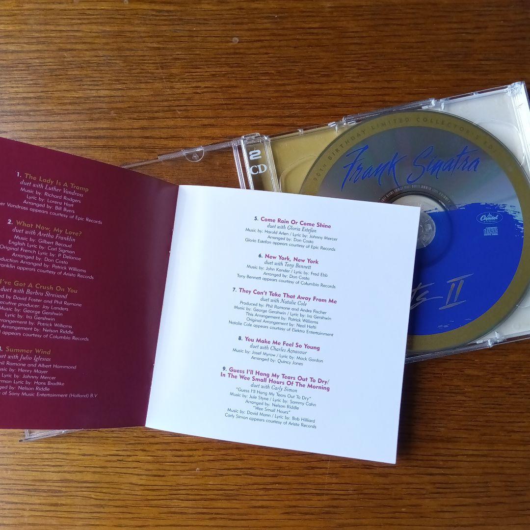 Frank Sinatra Duets and Duets II 2CD 90th Birthday Limited Collector's Edition