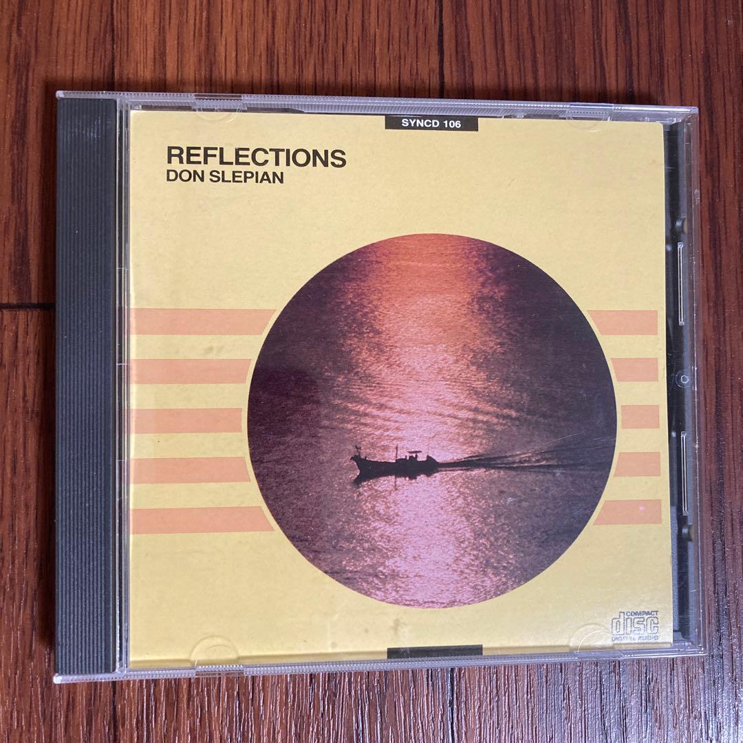 Don Slepian Reflections CD 1986 Audion Records Electronic Ambient New Age